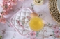 Preview: Ostern Topflappen rosa Hase Blumen